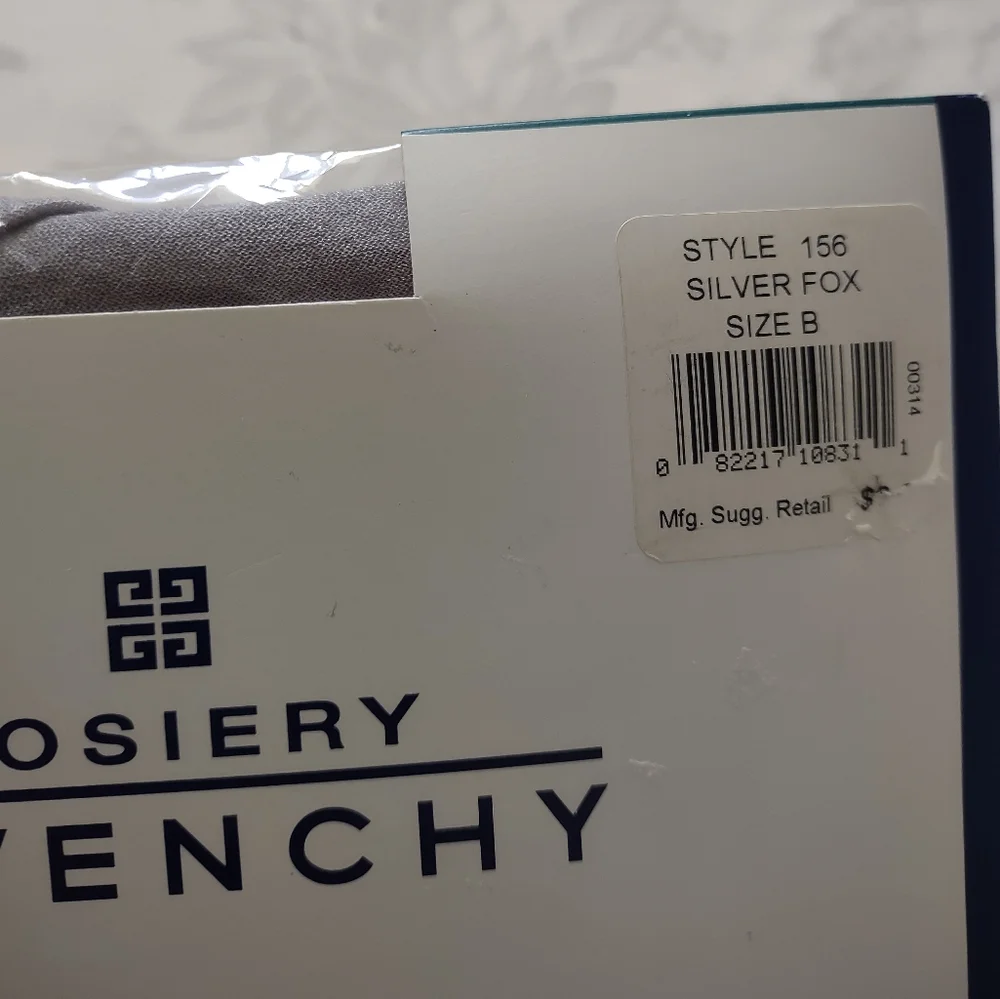 Givenchy Hosiery Silver Fox shimmery lycra luxury